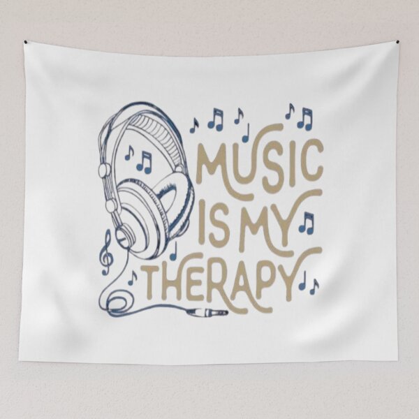 Item preview, music ismy therapy – Motivation designed and sold by Wawan35200.