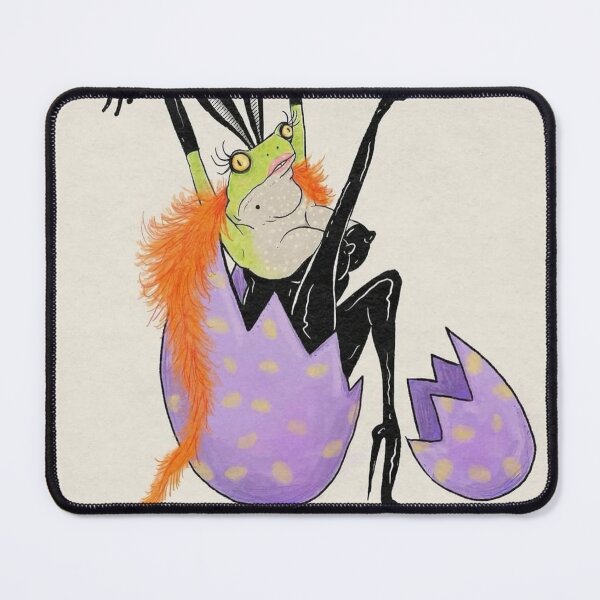 Item preview, Rising Frog Watercolor Spring Theme designed and sold by Adronia.