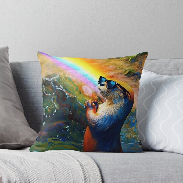 Item preview, Otter Prays For A Rainbow - River Otter designed and sold by NaturePrints.