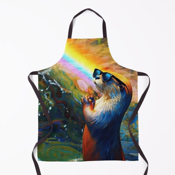 Item preview, Otter Prays For A Rainbow - River Otter designed and sold by NaturePrints.