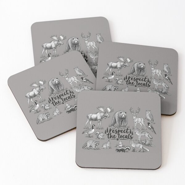 Item preview, Respect the Locals - Wildlife designed and sold by DesignsbyMelB.