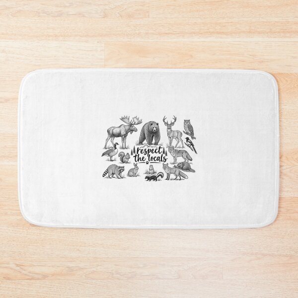 Item preview, Respect the Locals - Wildlife designed and sold by DesignsbyMelB.
