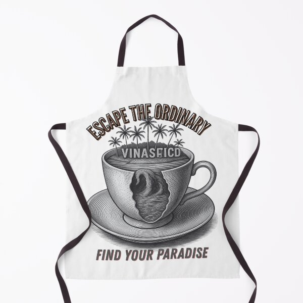 Item preview, Escape The Ordinary Tropical Coffee Paradise designed and sold by ZrnzoDesign.