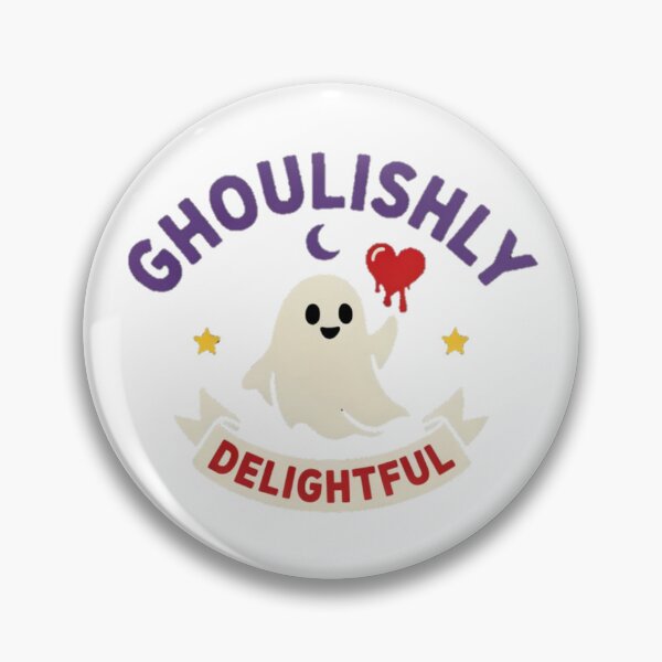 Item preview, Ghoulishly Delightful Ghost designed and sold by YounexxART.