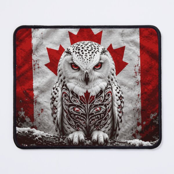 Item preview, Snow Owl Flag designed and sold by AI-DVXL1.