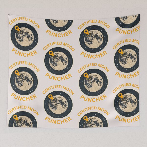 Item preview, Space X Certified Moon Puncher designed and sold by erozzz.