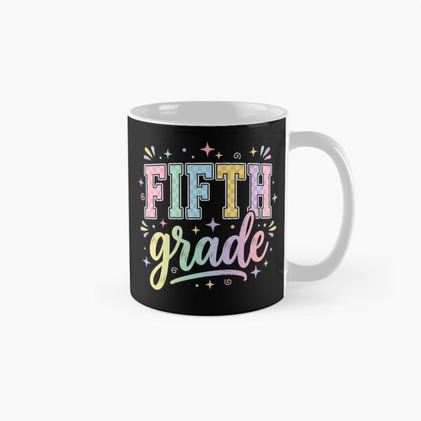 Item preview, Back to School Checkered Fifth Grade Team Teacher Students School designed and sold by viectory.