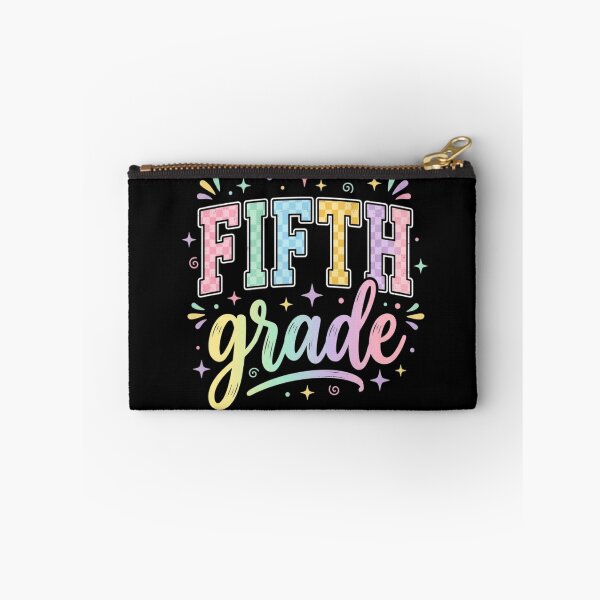 Item preview, Back to School Checkered Fifth Grade Team Teacher Students School designed and sold by viectory.