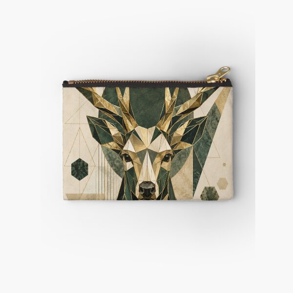 Item preview, Modern Geometric Mosaic Deer designed and sold by teemix.