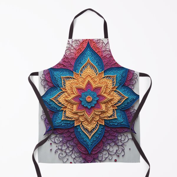 Item preview, An intricate mandala made of paper unfolds. designed and sold by Mianku | Für das Leben.