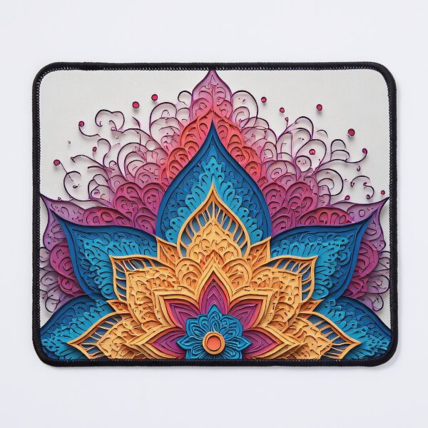 Item preview, An intricate mandala made of paper unfolds. designed and sold by Mianku | Für das Leben.