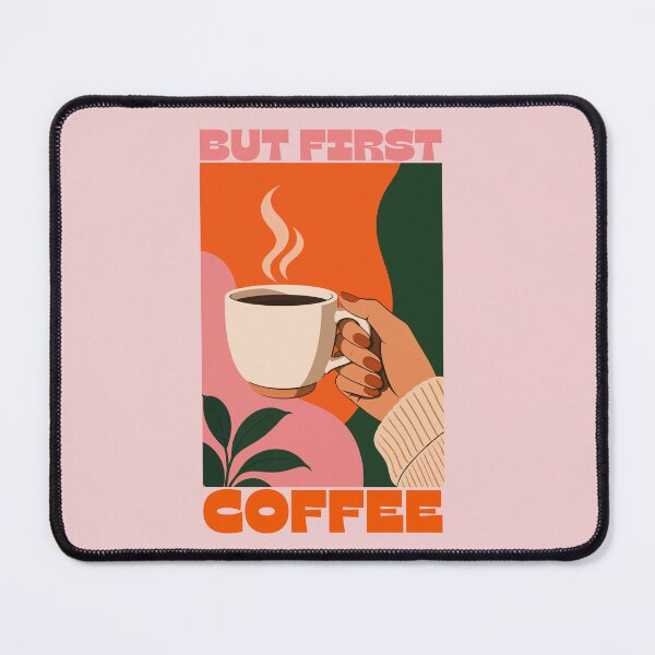 Item preview, But First Coffee – Minimalist Hand & Mug Design designed and sold by Shedronpanda.