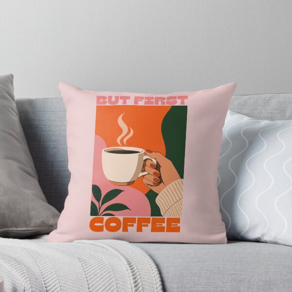 Item preview, But First Coffee – Minimalist Hand & Mug Design designed and sold by Shedronpanda.