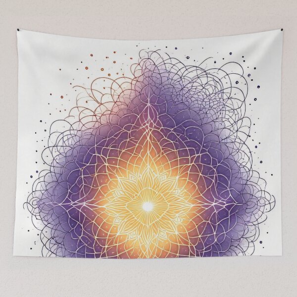 Item preview, Light and color awaken in a mystical diamond. designed and sold by Mianku | Für das Leben.