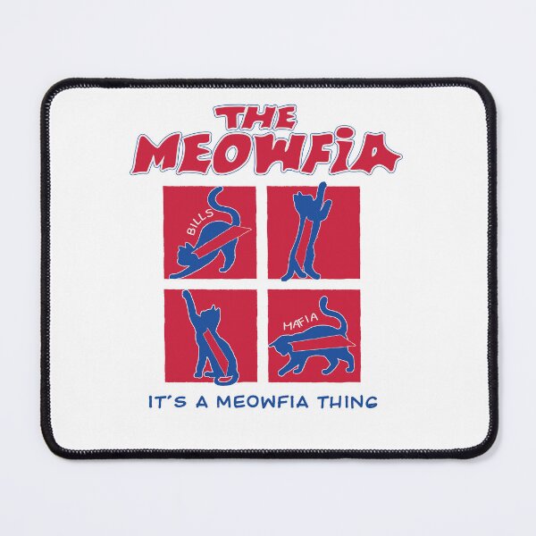 Item preview, Cats bills - Buffalo Bills -The Meowfia  designed and sold by delllsdesigns.