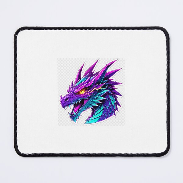 Item preview, Synthwave Wyvern designed and sold by EsiStickers.