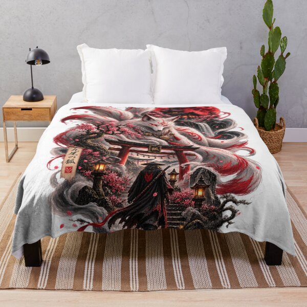 Item preview, Nine-Tailed Kitsune – Guardian of the Crimson Shrine designed and sold by Velorint.