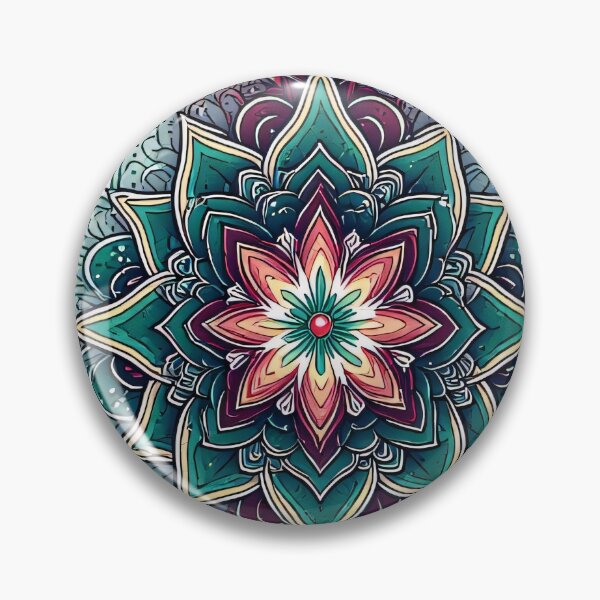 Item preview, Geometric lotus as a spiritual symbol of life designed and sold by Mianku | Für das Leben.