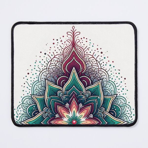 Item preview, Geometric lotus as a spiritual symbol of life designed and sold by Mianku | Für das Leben.