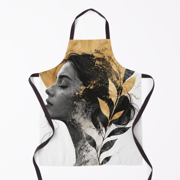 Item preview, Golden Moon Botanical Woman Portrait designed and sold by GRFORA.