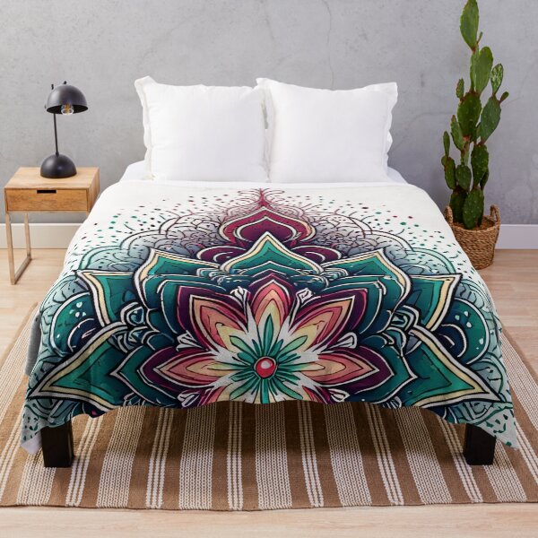 Item preview, Geometric lotus as a spiritual symbol of life designed and sold by Mianku | Für das Leben.