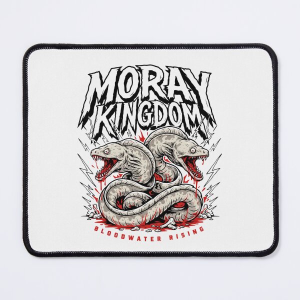 Item preview, Moray Kingdom Two Headed Eel Bloodwater Rising Graphic designed and sold by Enea Kelo.
