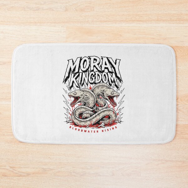 Item preview, Moray Kingdom Two Headed Eel Bloodwater Rising Graphic designed and sold by Enea Kelo.