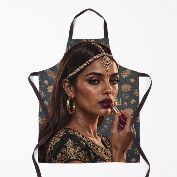Item preview, Modern Indian Queen & Taj Mahal designed and sold by LenNo9881.