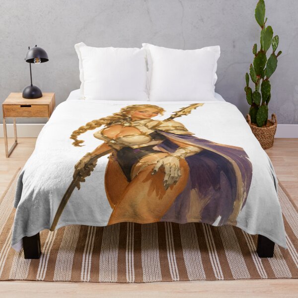 Item preview, Golden Paladin Pin Up | Vintage Fantasy Knight Girl designed and sold by Cosplayvintage.