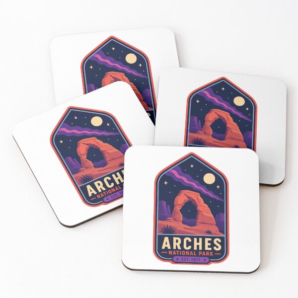 Item preview, Arches national park at night designed and sold by Apottoe.