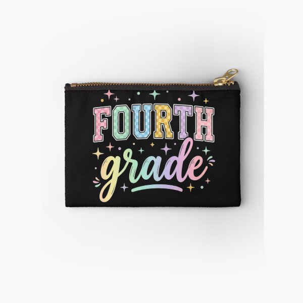 Item preview, Back to School Checkered Fourth Grade Team Teacher Students designed and sold by viectory.