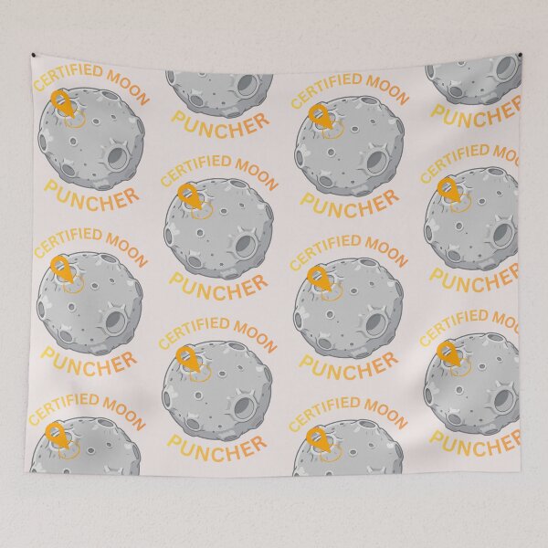 Item preview, Space Ship Certified Moon Puncher  designed and sold by erozzz.