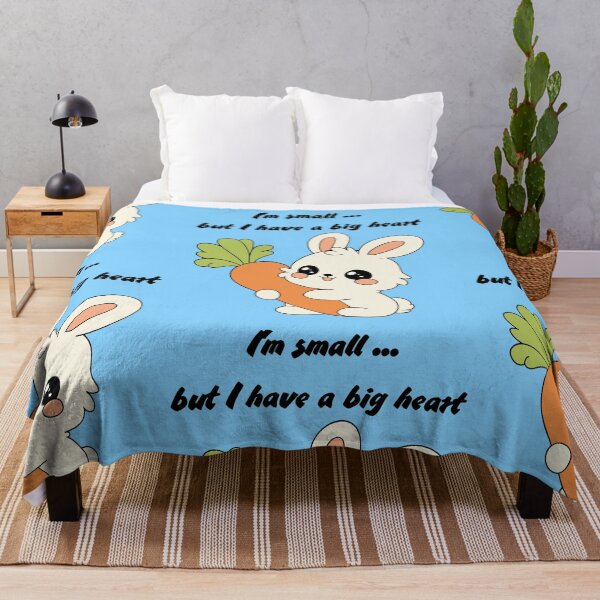 Item preview, Im Small But I Have A Big Heart Cute Bunny Shirt designed and sold by MariaPCMaria.