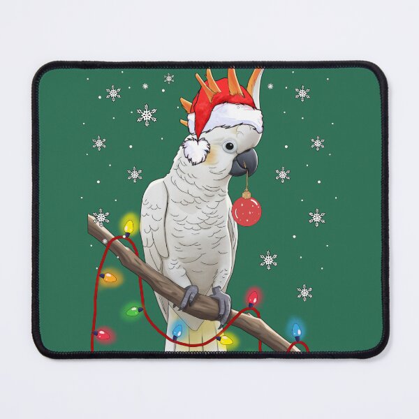 Item preview, Extra festive cockatoo Xmas Cockatoo,Australian Christmas Cockatoo Gift  men women kids  designed and sold by Amelia ART G.