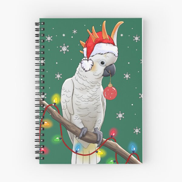 Item preview, Extra festive cockatoo Xmas Cockatoo,Australian Christmas Cockatoo Gift  men women kids  designed and sold by Amelia ART G.
