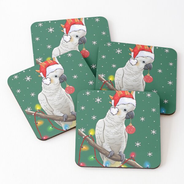 Item preview, Extra festive cockatoo Xmas Cockatoo,Australian Christmas Cockatoo Gift men women kids designed and sold by Amelia ART G.