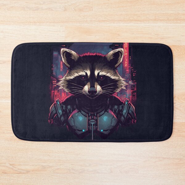 Item preview, Cyborg Raccoon designed and sold by ArtCraftLab.