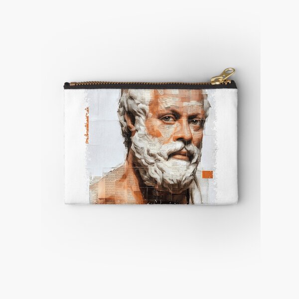 Item preview, Socrates & Ancient Greek Philosophers Collage - Stoicism & Classical Philosophy Decor (T-Shirt, Poster & Sticker) designed and sold by OzzFrequency.