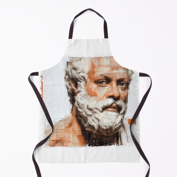 Item preview, Socrates & Ancient Greek Philosophers Collage - Stoicism & Classical Philosophy Decor (T-Shirt, Poster & Sticker) designed and sold by OzzFrequency.