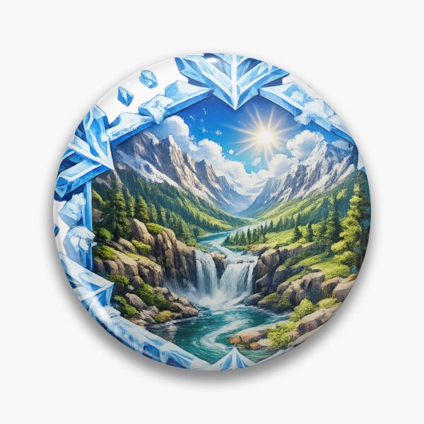 Item preview, Frozen wilderness dreamscape  designed and sold by urbanshop7.