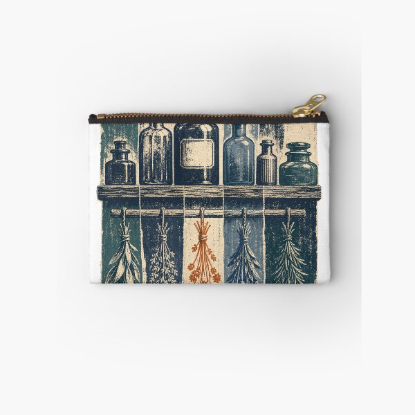 Item preview, Apothecary Shelf in the Herb Kitchen Witchy Art designed and sold by VisualArtsOasis.