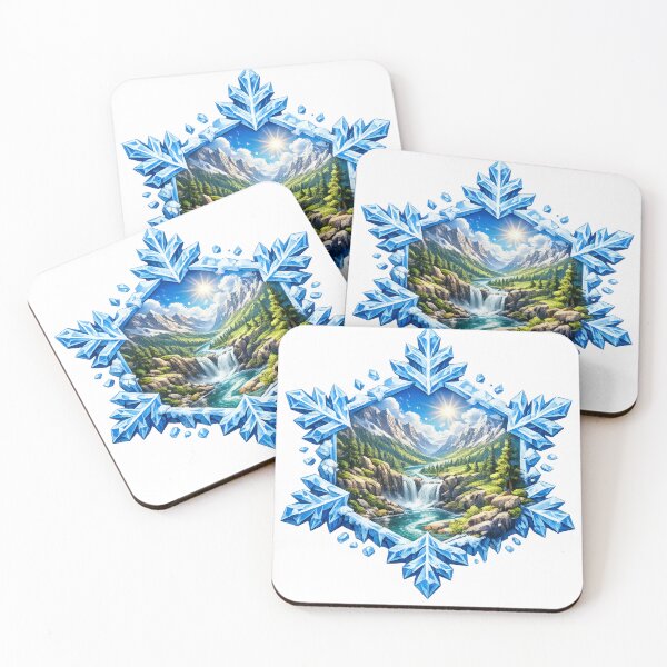 Item preview, Frozen wilderness dreamscape designed and sold by urbanshop7.