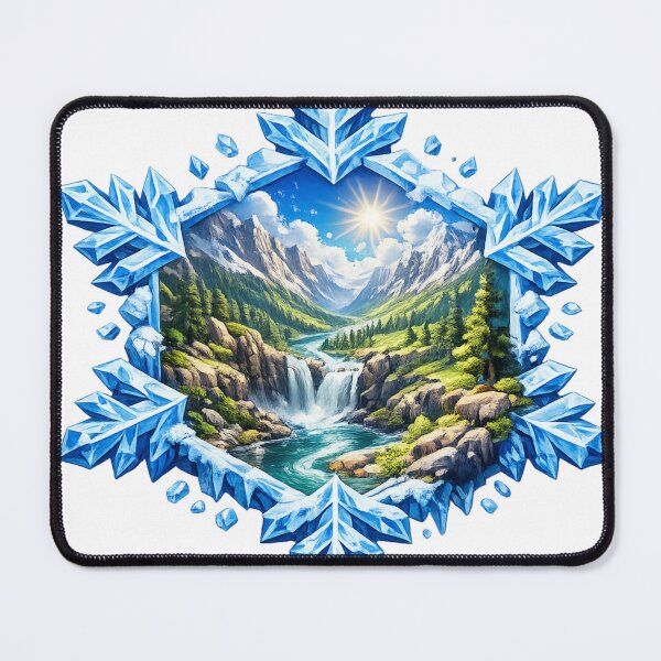 Item preview, Frozen wilderness dreamscape designed and sold by urbanshop7.