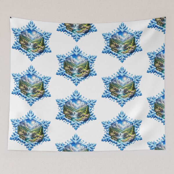 Item preview, Frozen wilderness dreamscape designed and sold by urbanshop7.