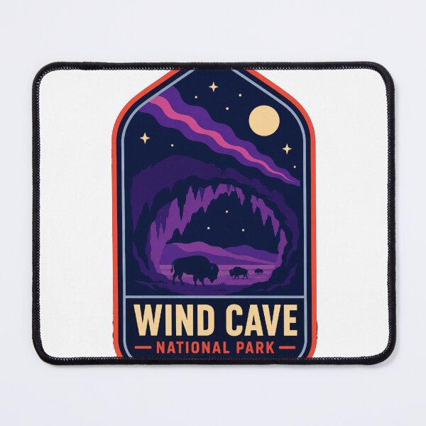 Item preview, Wind Cave national park at night designed and sold by Apottoe.