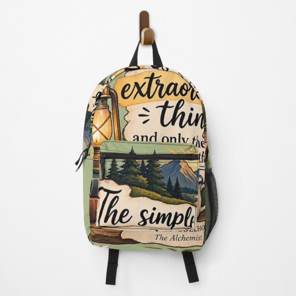 Item preview, The Simple Things Are Extraordinary Quote | Paulo Coelho Inspirational Book Quote | The Alchemist designed and sold by MimiSabu.