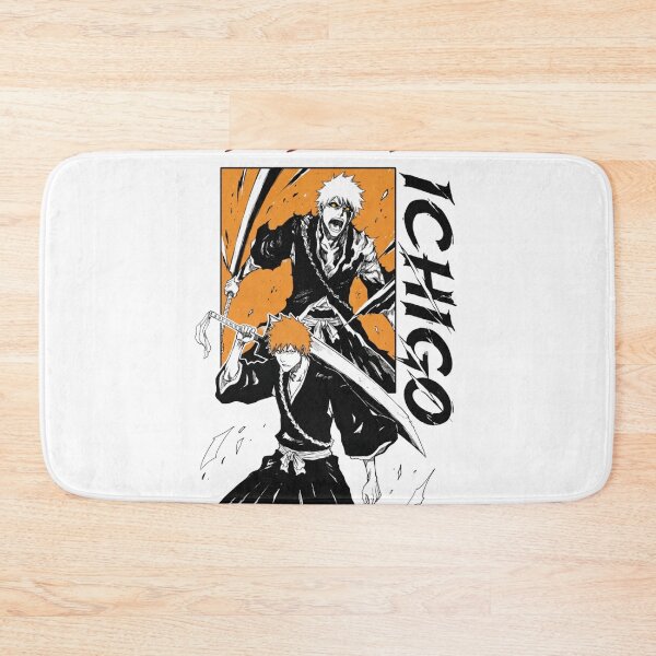 Item preview, Ichigo Kurosaki Hollow Form Bleach Manga Style Anime Poster designed and sold by FreakToons.