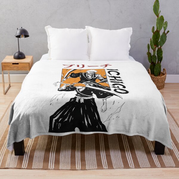 Item preview, Ichigo Kurosaki Hollow Form Bleach Manga Style Anime Poster designed and sold by FreakToons.