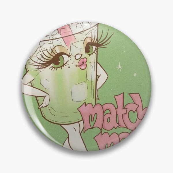Item preview, Matcha Cup Retro Cafe Theme designed and sold by Adronia.