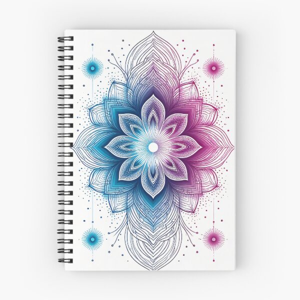 Item preview, Elegant mandala flower in vibrant colors designed and sold by Mianku | Für das Leben.